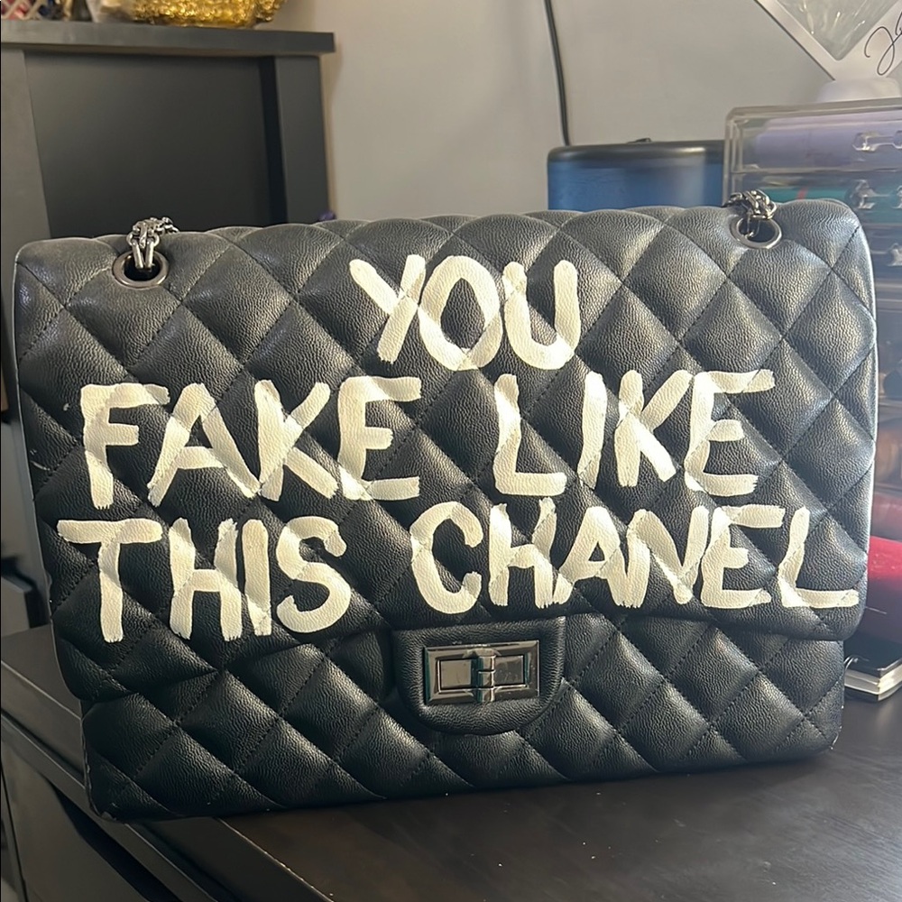 Black Quilted Shoulder Bag